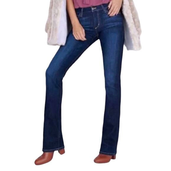 Joe’s Jeans Curvy Bootcut Mid Rise Quinn Medium Blue Wash Women’s Size 26 - Picture 1 of 12